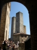 San Gimignano -  rodové věže Torri Salvucci